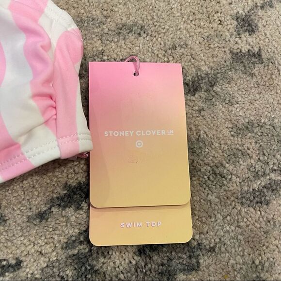 Stoney Clover stripped Swimsuit Bra - Picture 4 of 4